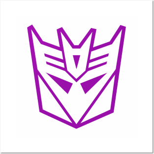 DECEPTICON - Gen 1 groovy tie dye Posters and Art